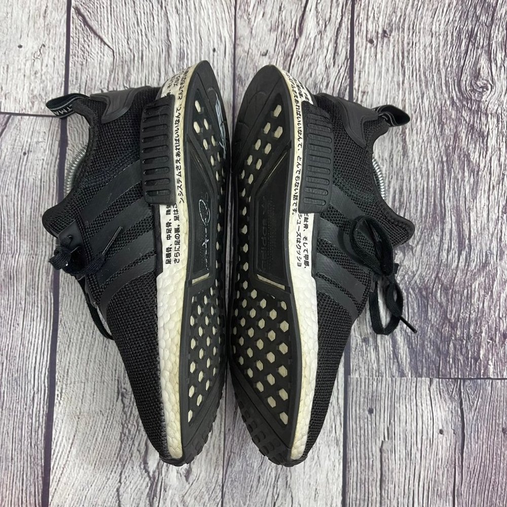 Adidas NMD_R1 Japan Core Black Women's Size 6 Athletic Running Sneakers Shoes - Picture 7 of 10
